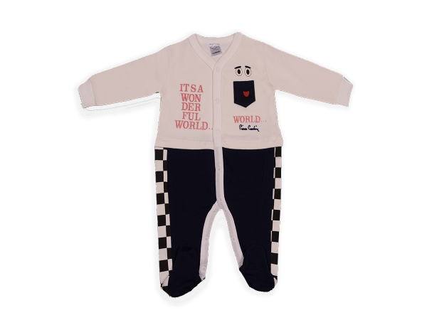 Medvilninis patogus šliaužtinukas berniukui Pierre Cardin-301565